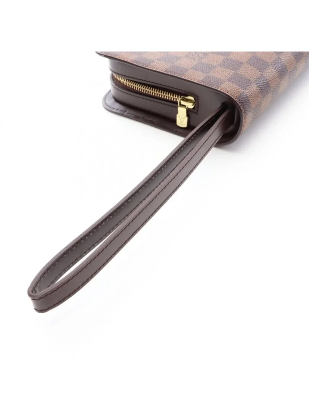 Louis Vuitton Clutch Saint Canvas Leather